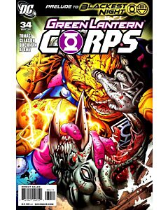 Green Lantern Corps (2006) #  34 (9.0-NM) Prelude to Blackest Night