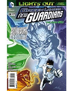 Green Lantern New Guardians (2011) #  24 (8.0-VF) Relic Lights Out part 3