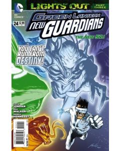 Green Lantern New Guardians (2011) #  24 (8.0-VF) Relic Lights Out part 3