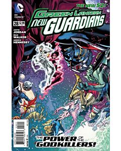 Green Lantern New Guardians (2011) #  28 (8.0-VF) X Hal Godkillers