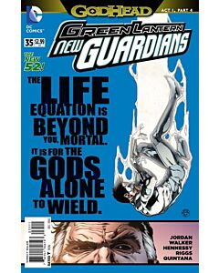 Green Lantern New Guardians (2011) #  35 (8.0-VF) Godhead