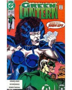 Green Lantern (1990) #  20 (7.0-FVF) Flicker