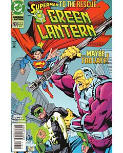 Green Lantern (1990) #  53 (8.0-VF) Superman
