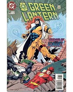 Green Lantern (1990) #  67 (8.0-VF) Flash, Sonar
