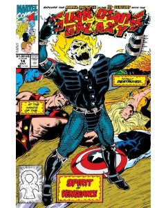 Guardians of the Galaxy (1990) #  14 (8.0-VF) Ghost Rider