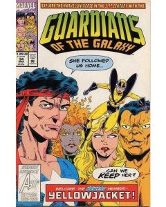 Guardians of the Galaxy (1990) #  34 (8.0-VF) Yellowjacket, Dr. Doom