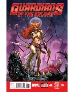 Guardians of the Galaxy (2013) #   6 (9.0-VFNM) Angela, Neil Gaiman consults