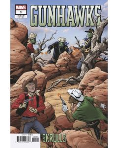 Gunhawks (2019) #   1 Cover C (8.0-VF) Skrulls Variant