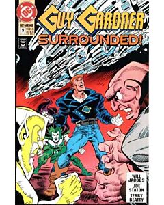 Guy Gardner Warrior (1992) #   9 (6.0-FN) Price tag on cover