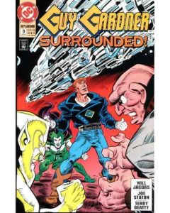 Guy Gardner Warrior (1992) #   9 (6.0-FN) Price tag on cover