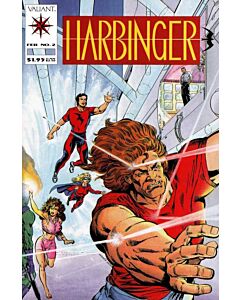 Harbinger (1992) #   2 (8.0-VF) With coupon/insert