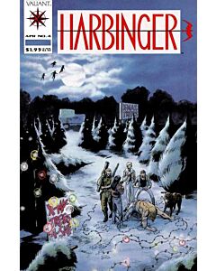 Harbinger (1992) #   4 (5.0-VGF) With coupon/insert