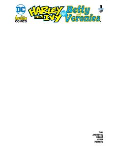 Harley and Ivy Meet Betty and Veronica (2017) #   1 Cover C (9.4-NM) Blank sketch cover