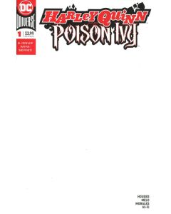 Harley Quinn and Poison Ivy (2019) #   1 Cover D (8.0-VF) Blank Variant