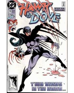 Hawk and Dove (1989) #  14 (8.0-VF) Kestrel