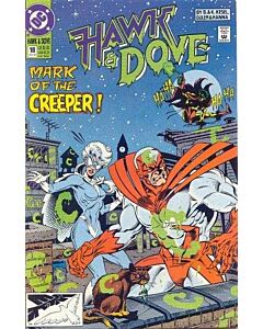 Hawk and Dove (1989) #  18 (4.0-VG) The Creeper, Water damage