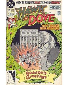 Hawk and Dove (1989) #  20 (8.0-VF)