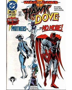 Hawk and Dove (1989) #  28 (6.5-FN+) SERIES FINALE
