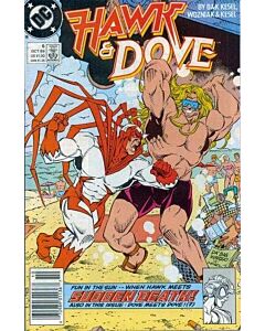 Hawk and Dove (1989) #   5 Newsstand (5.0-VGF)