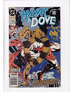 Hawk and Dove (1989) #   9 Newsstand (4.0-VG)