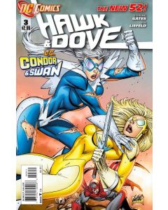 Hawk and Dove (2011) #   3 (7.0-FVF) Liefeld cover