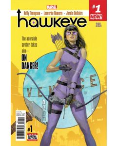 Hawkeye (2016) #   1 (8.0-VF) 1st solo Kate Bishop