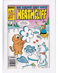 Heathcliff (1985) #  31 Newsstand (4.0-VG) Rust Migration