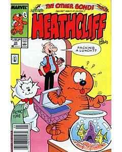 Heathcliff (1985) #  33 Newsstand (4.0-VG) Rust Migration