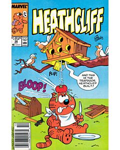 Heathcliff (1985) #  38 Newsstand (4.0-VG) Rust Migration