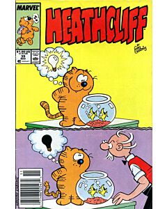 Heathcliff (1985) #  39 Newsstand (4.0-VG) Rust Migration