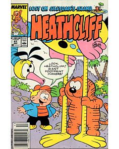 Heathcliff (1985) #  41 Newsstand (4.0-VG) Rust Migration