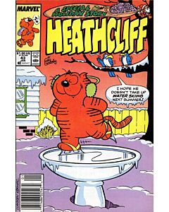 Heathcliff (1985) #  43 Newsstand (4.0-VG) Rust Migration