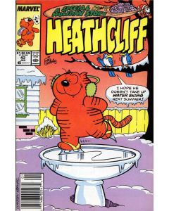 Heathcliff (1985) #  43 Newsstand (4.0-VG) Rust Migration