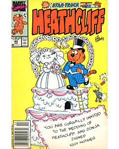 Heathcliff (1985) #  44 Newsstand (4.0-VG) Rust Migration