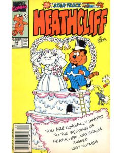 Heathcliff (1985) #  44 Newsstand (4.0-VG) Rust Migration