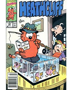 Heathcliff (1985) #  49 Newsstand (4.0-VG) Rust Migration