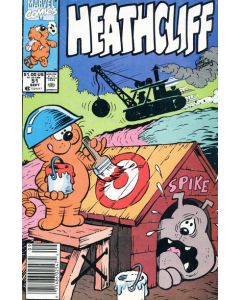 Heathcliff (1985) #  51 Newsstand (4.0-VG) Rust Migration