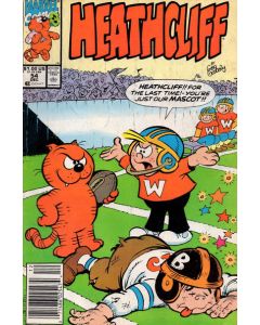 Heathcliff (1985) #  54 Newsstand (4.0-VG) Rust Migration