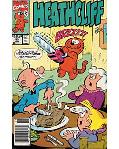Heathcliff (1985) #  55 Newsstand (4.0-VG) Rust Migration