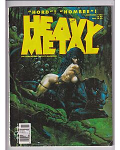 Heavy Metal Magazine (1977) Vol. 18 #   5 (4.0-VG) (1860966) 1994, Simon Bisley cover, Tag and ink on cover
