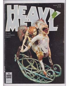 Heavy Metal Magazine (1977) Vol.  2 #   9 (3.0-GVG) (1860706) 1979, Tag on cover. Rich Corben & Moebius art