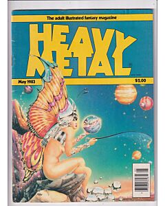 Heavy Metal Magazine (1977) Vol.  7 #   2 (5.0-VGF) (1860737) 1983, Tag on back cover