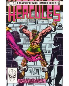 Hercules (1982) #   3 (6.0-FN) Back cover tear