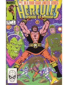 Hercules (1984 2nd Series) #   1-4 (4.0-VG) Water damage, COMPLETE SET