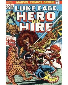 Power Man and Iron Fist (1972) #  13 (5.0-VGF) Luke Cage Power Man, 1st Lion-Fang