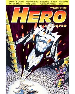 Hero Illustrated (1993) #   1 Polybagged (8.0-VF) Magazine, Opened w/items