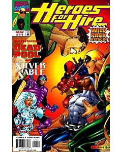 Heroes for Hire (1997) #  11 (9.0-VFNM) Deadpool Silver Sable