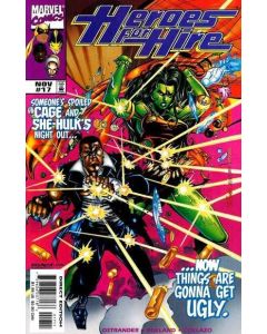 Heroes for Hire (1997) #  17 (6.0-FN) She-Hulk, Marker on cover