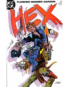 Hex (1985) #   8 Price tag (6.0-FN) Stamp on cover