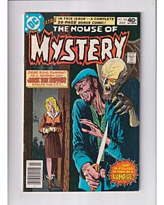 House of Mystery (1951) # 282 (4.0-VG) (660505) Joe Kubert cover, Small back cover tear